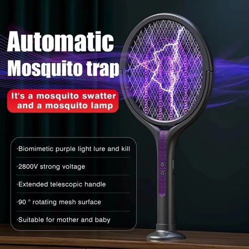 Electric fly swatter racket - fly,