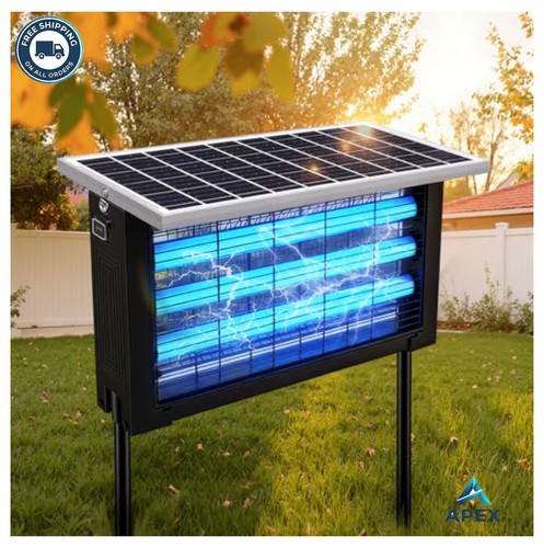 Solar bug zapper outdoor - zapper, 4000v
